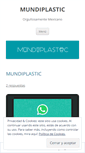 Mobile Screenshot of mundiplastic.com